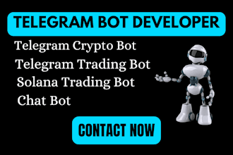 do telegram bot, trading bot,  crypto trading bot