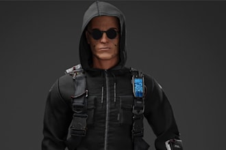 do game ready human character, 3d nsfw model,ue4,ue5 rig for game, human texture