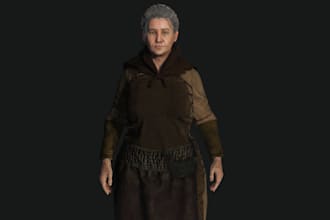 refix 3d vrml model, metahuman model, erotic 3d character, rig 3d stylized model