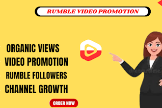 organic rumble channel promotion rumble monetization rumble video promotion