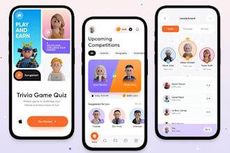 develop quiz app, kids learning app, trivia app, educational app, elearning app