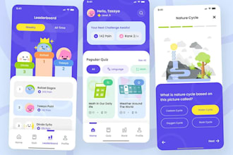 develop quiz app, kids learning app, joform app, learning website