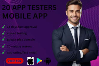 provide 20 testers, app testing for google play app close testing for 14 days