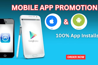 do your mobile app or game promotion  and marketing on google