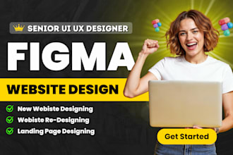 do figma design ,figma website design, figma website ui ux design