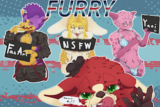 drawing furry arts nsfw fanart