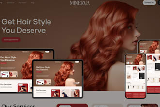 design beauty salon website vagaro website skincare website with online booking