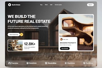 design real estate realtor houzez hommey website on wordpress