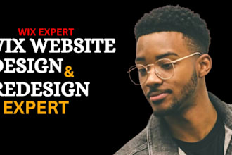 create your real estate wix website business redesign website property website