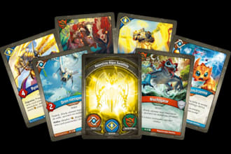 design  trading card card illustration board game card trading card game board