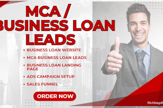 do business loan leads mca business loan website mca leads business loan website