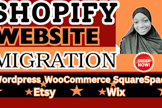 migrate your existing ecommerce platform to shopify for efficient sales and cro