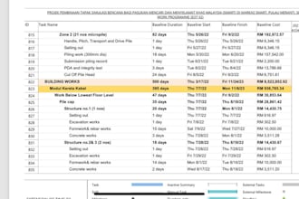 do schedule gantt chart, work breakdown structure and project management plan