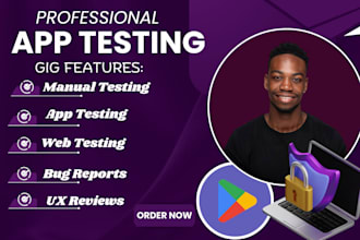 provide 20 app testers for your android, IOS app app reviews
