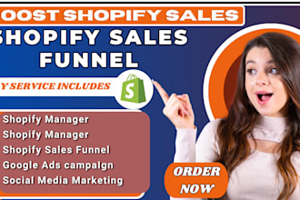 increase shopify sale, shopify sales funnel, shopify email flows shopify manager