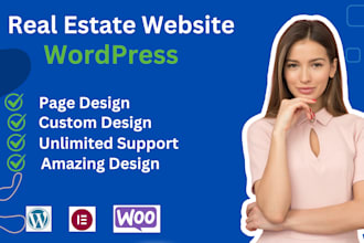 build a real estate investor landing page or website