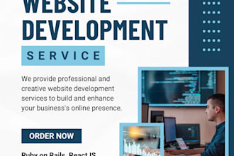 develop and design full stack application in ror and reactjs