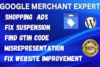 fix google merchant center  misrepresentation shopping ads and gtin