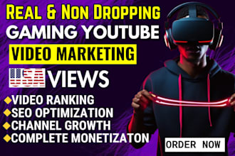 do organic youtube gaming video promotion monetize USA kids music marketing