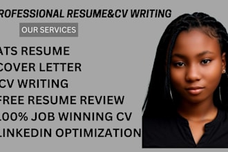 write professional resume writing, CV and cover letter
