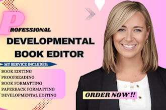 do book formatting developmental book editing proofread non fiction book editor