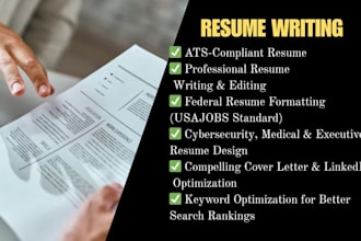 cyber medical healthcare executive federal resume editing writing design