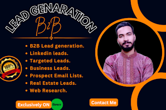 offer email finder, linkedin leads, and business to business