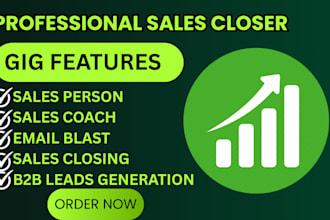 sales rep high ticket sales closer virtual assistant consultative sales