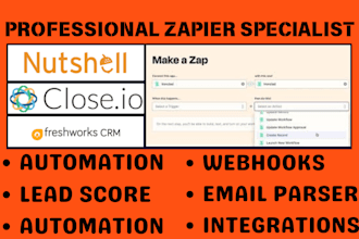 zapier integration close io zoho social pipedrive nutshell aircall peek pro keap