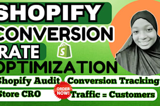 increase and boost your shopify conversion rate for larger sales with audit