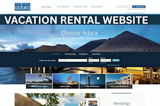 build squarespace vacation rentals website squarespace airbnb hotel booking site