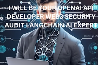 be your openai API developer, web3 security audit, langchain ai expert