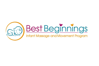 create wonderful and excellent infant massage logo  design
