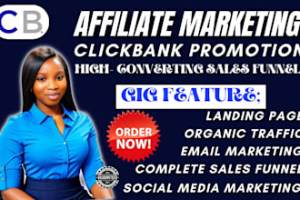 create clickbank affiliate marketing and link promotion