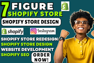 develop shopify store, shopify website redesign, custom wix website design
