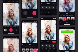 build camera app, video editing app, ar vr app, lidar app, face recognition app