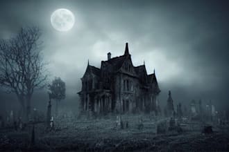 be your spooky, scary, dramatic, haunted voice over