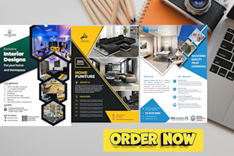 do professional flyer design, presentation design, business plan, google slides