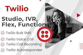 build ai telephony agent, twilio twiml voicemail, aircall ai bot voip automation