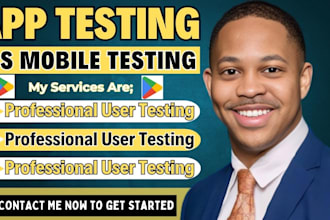qa review and test ios app, android website game and usability