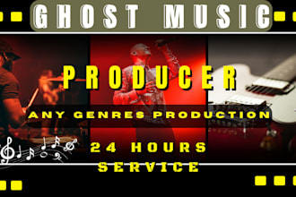 be your ghost producer edm, deep house, tech house, techno