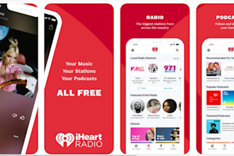 build high quality radio app for all platforms, android and ios