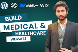 design and develop medical, healthcare, dental and aesthetics wordpress website