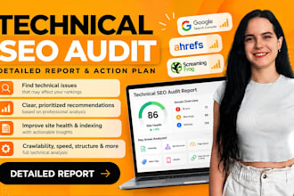 do a technical SEO audit with a detailed report