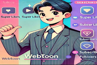 do webtoon manga comics professional marketing promotion