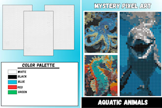 create mystery mosaics color by number coloring books for adult