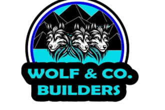 design professional wolf logo