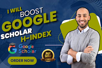 boost your google scholar citations, h index, i10 index