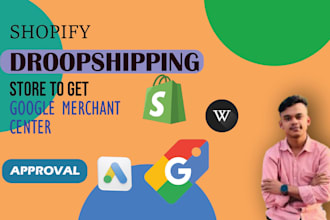build shopify dropshipping store to approved google merchant fix mispresentation