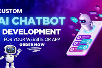 create a custom ai chatbot using chatgpt for your website or app